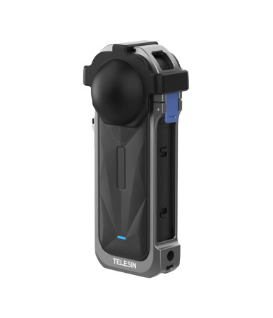 Telesin Custodia Protettiva in Alluminio per Insta360 X5