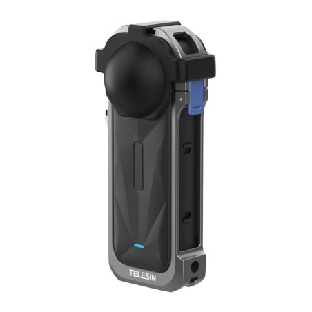 Telesin Custodia Protettiva in Alluminio per Insta360 X5