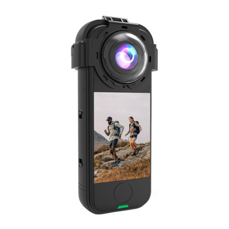 Puluz Custodia Protettiva Lente con Vetro Temperato per Insta360 X4 Air