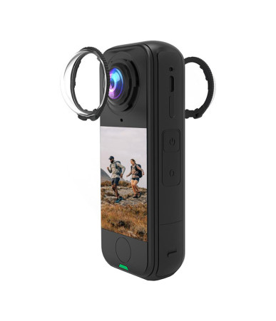 Puluz Protezione Lenti in Vetro Temperato per Insta360 X4 Air