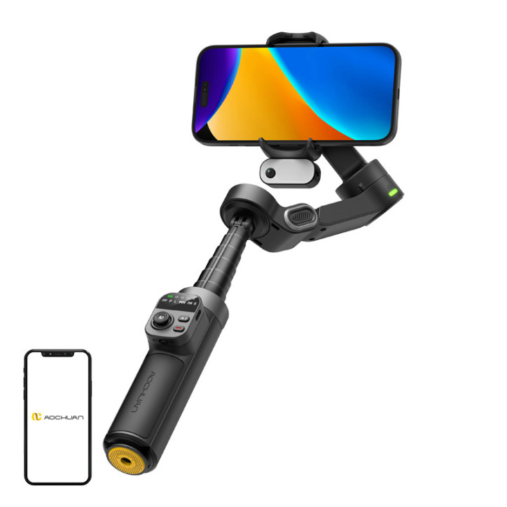 AOCHUAN X3 Gimbal con Sensore AI (Nero)