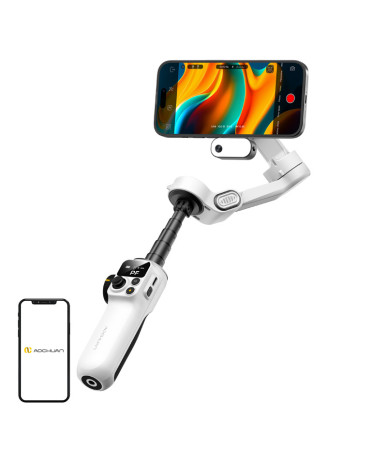 AOCHUAN P2 Gimbal with AI Sensor (White)
