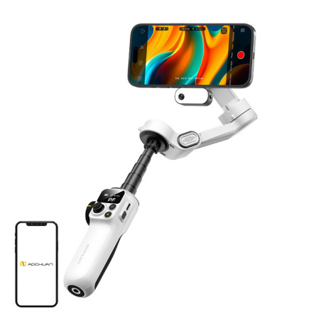 AOCHUAN P2 Gimbal con Sensore AI Bianco