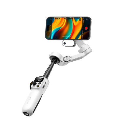 AOCHUAN P2 Gimbal con Sensore AI Bianco