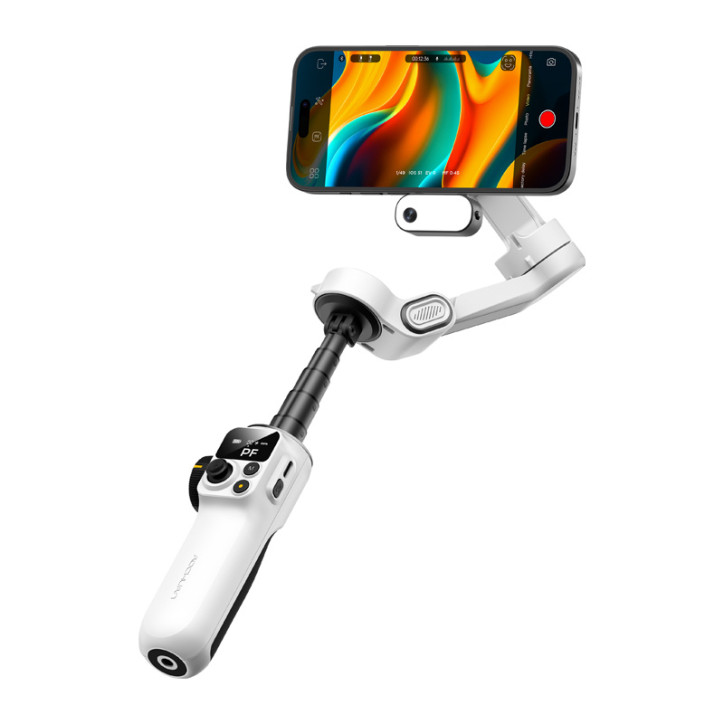 AOCHUAN P2 Gimbal con Sensore AI Bianco
