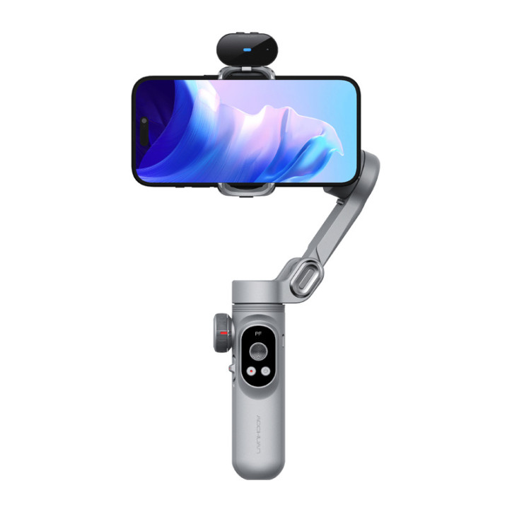 AOCHUAN X Pro Gimbal con Sensori AI (Grigio)