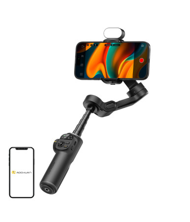AOCHUAN X2 Gimbal with RGB Lighting (Black)