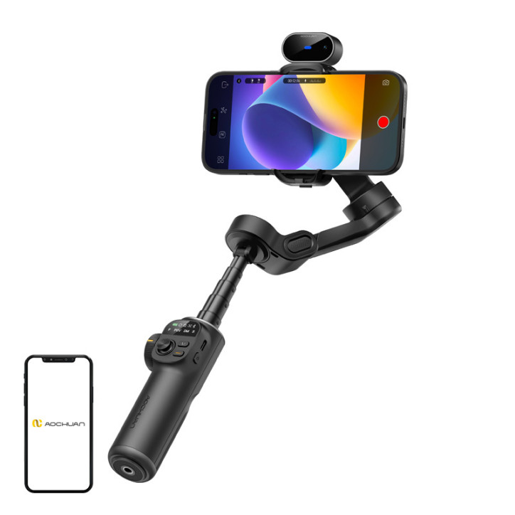 AOCHUAN X2 Gimbal con Sensore AI (Nero)