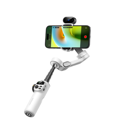 AOCHUAN X2 Gimbal con Sensore AI (Bianco)