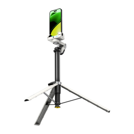 AOCHUAN M3 Pro Gimbal con Illuminazione RGB (Bianco)