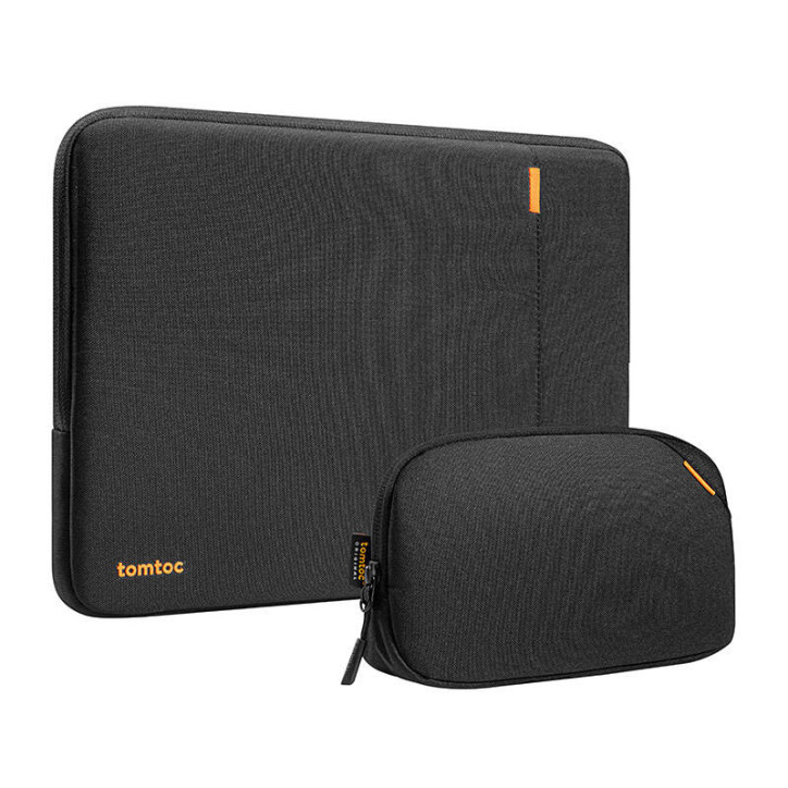 Kit Custodia Laptop 14'' Tomtoc Defender-A13 (Nero)