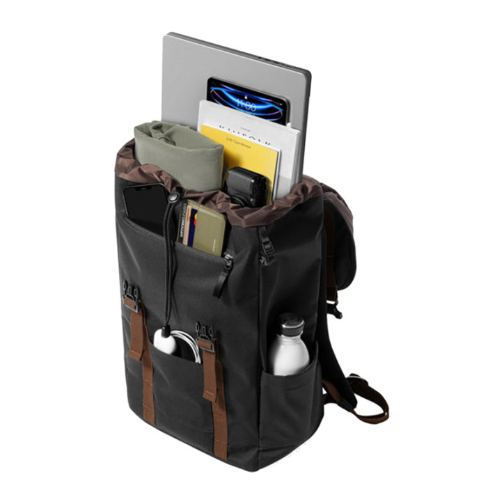 Zaino per Laptop Tomtoc VintPack-TA1, 15,6" / 22L (Nero)