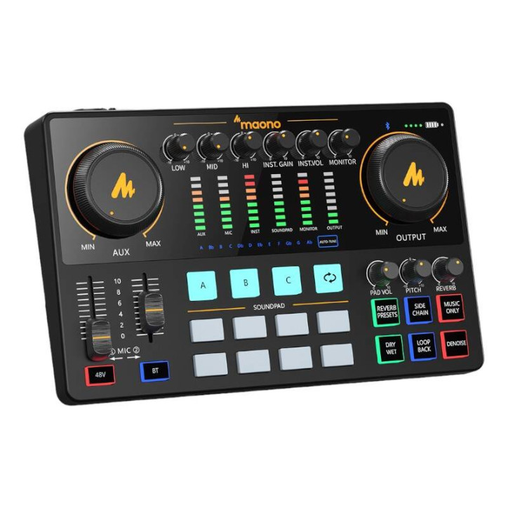 Maono AME2 Scheda Audio Nero Maono AME2 Scheda Audio Nero