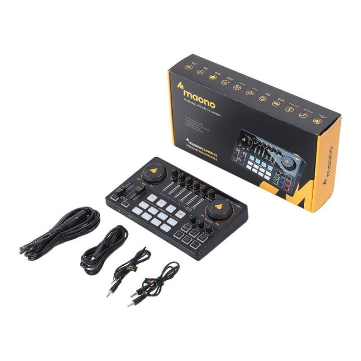Maono AME2 Scheda Audio Nero Maono AME2 Scheda Audio Nero