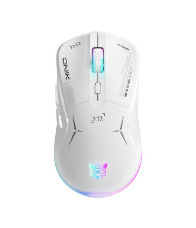 Mouse Gaming Onikuma CW917 Wireless Bianco