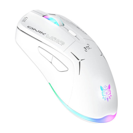 Mouse Gaming Onikuma CW917 Wireless Bianco