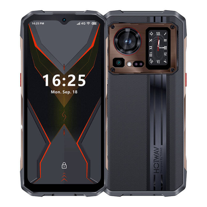 HOTWAV Cyber 15 Smartphone 256GB 12GB RAM Marrone