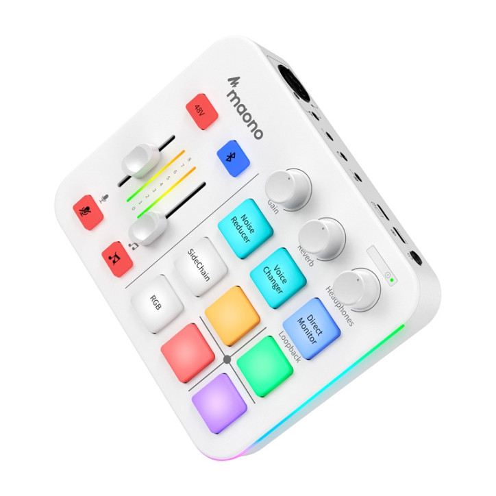 Maono G1 Neo Scheda Audio Bianca Maono G1 Neo Scheda Audio Bianca