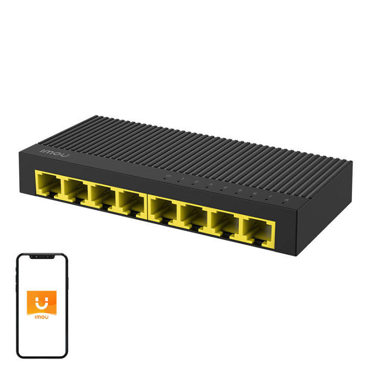 IMOU SG108C Switch LAN 8 Porte Gigabit