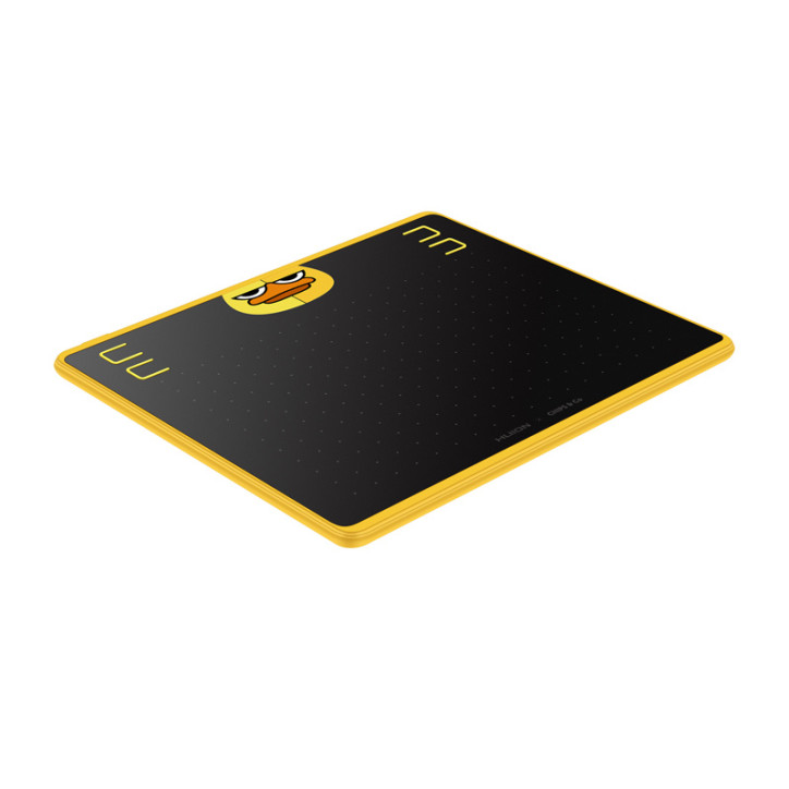 Huion HS64 SE Tavoletta Grafica 160x102mm Batteria-Free Pen Nero Giallo