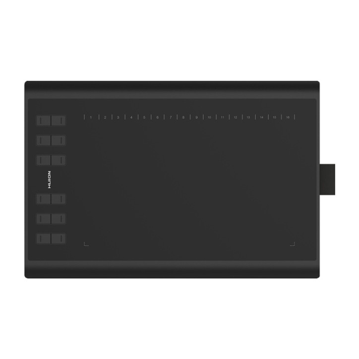 Tavoletta Grafica Huion H1060P 10" x 6.25" 8192 Livelli Pressione Nero Tavoletta Grafica Huion H1060P 10" x 6.25" 8192 Livelli Pressione Nero