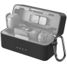 PULUZ Silicone Charging Case Protective Cover for DJI Mic 3 (Black)