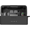PULUZ Silicone Charging Case Protective Cover for DJI Mic 3 (Black)