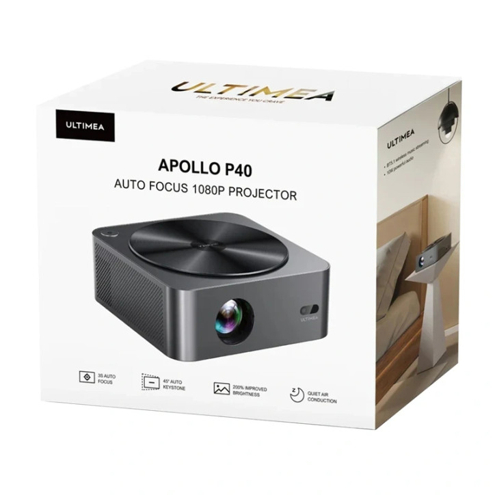 Ultimea Apollo P40 Proiettore 1080P Full HD