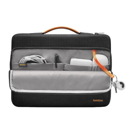 TOMTOC Defender-A14 Borsa per Laptop 16" Nero