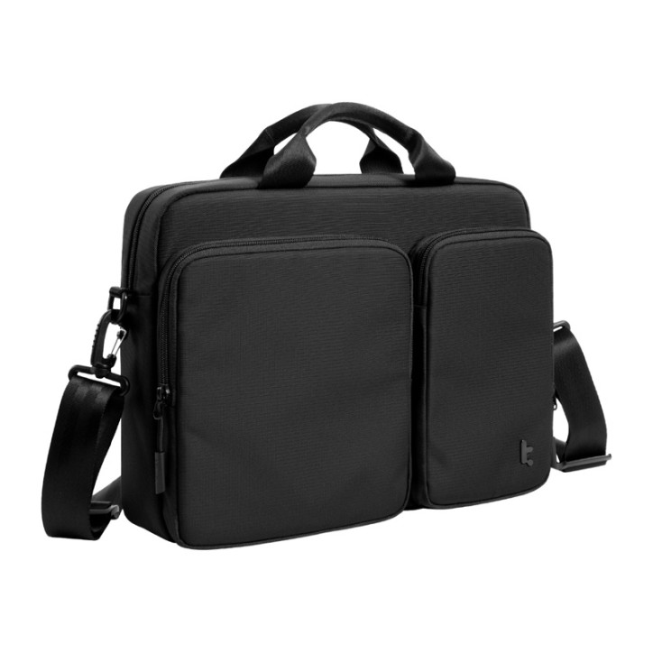 Borsa a tracolla TOMTOC Navigator-A33 per laptop 14" (Nero)