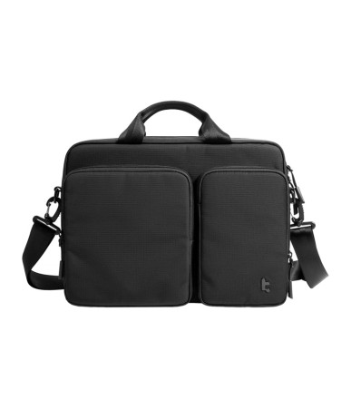 Borsa a tracolla TOMTOC Navigator-A33 per laptop 16" (Nero)