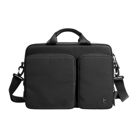 Tomtoc Navigator-A33 Borsa a Spalla per Laptop 16" Nero