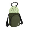 TOMTOC GameOn-G50 Borsa a Tracolla per Nintendo Switch Verde