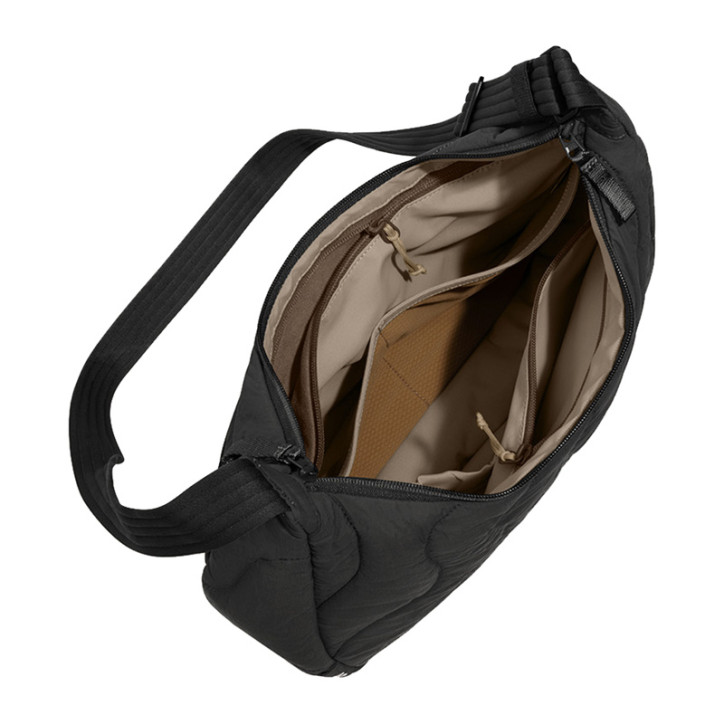 TOMTOC Terra-T34 Puffy 11" 9L Lavascape Borsa a Spalla Nera
