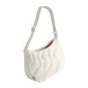 TOMTOC Terra-T34 Puffy 11" 9L Snowberg Borsa a Spalla Bianca