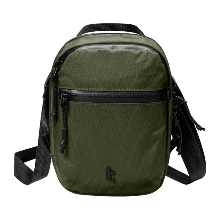 TOMTOC Aviator-T37 Borsa da Viaggio a Tracolla X-Pac 1.3L Verde