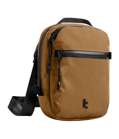 TOMTOC Aviator-T37 Borsa da Viaggio a Tracolla X-Pac 1.3L Marrone