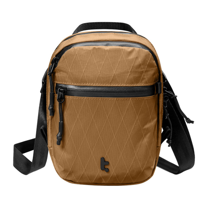 TOMTOC Aviator-T37 Borsa da Viaggio a Tracolla X-Pac 1.3L Marrone