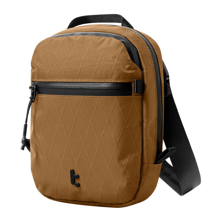 TOMTOC Aviator-T37 Borsa da Viaggio a Tracolla X-Pac 1.3L Marrone