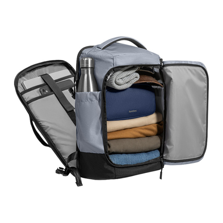 Zaino da Viaggio TOMTOC Navigator-T66 Liteway 28L (Grigio Chiaro)