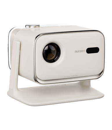 Aurzen Boom Mini Proiettore Portatile Google TV 1080p 500 ANSI Lumens