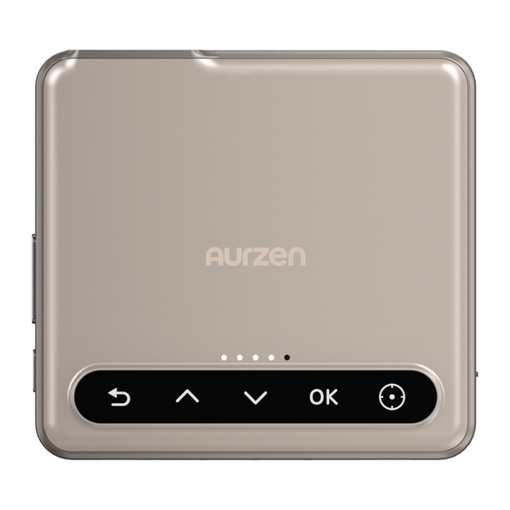 Aurzen Zip Projector Portatile Pieghevole Oro