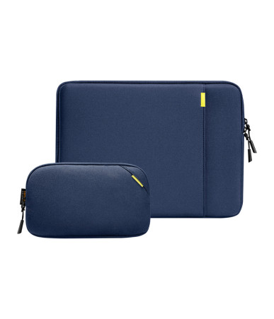 TOMTOC Defender-A13 Custodia per Laptop + Set Cover 14" (Blu Navy Blu )