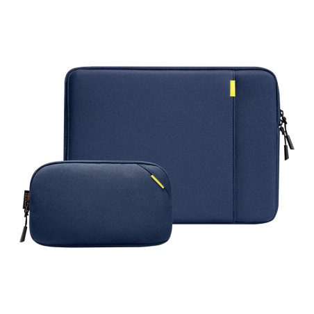 TOMTOC Defender-A13 Custodia per Laptop + Set Cover 14" (Blu Navy Blu )