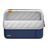 TOMTOC Defender-A13 Laptop Sleeve + 14" Case Set (Navy Blue)