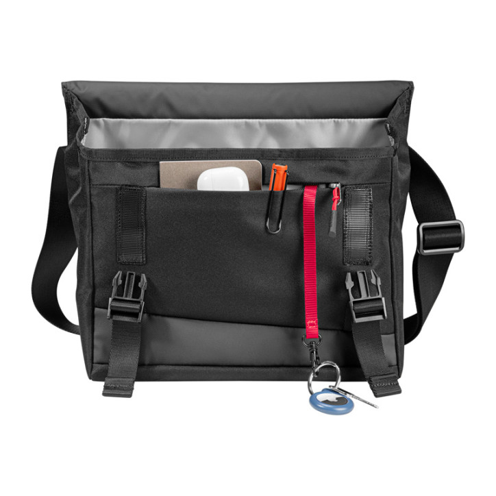 TOMTOC Slash-T27 Borsa a Spalla 11 pollici 6.5L Nero