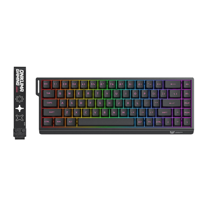 ONIKUMA MT603 Tastiera Gaming Meccanica 68 Tasti RGB