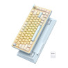 Tastiera Gaming Meccanica Onikuma MT707 Tri-Mode RGB Gialla