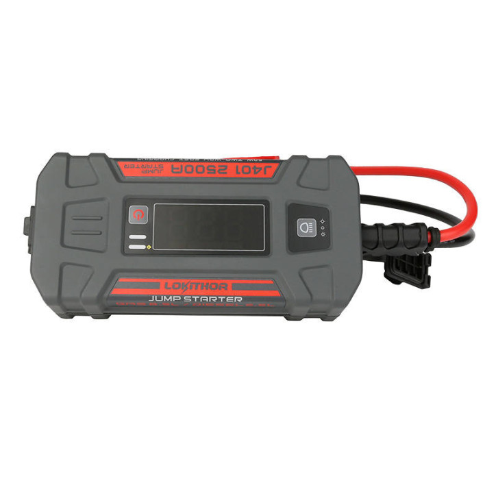 Lokithor J401 Jump Starter / Booster 2500A Powerbank 20000mAh Torcia