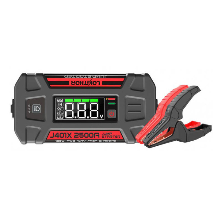Lokithor J401X Jump Starter / Powerbank 20000mAh 2500A